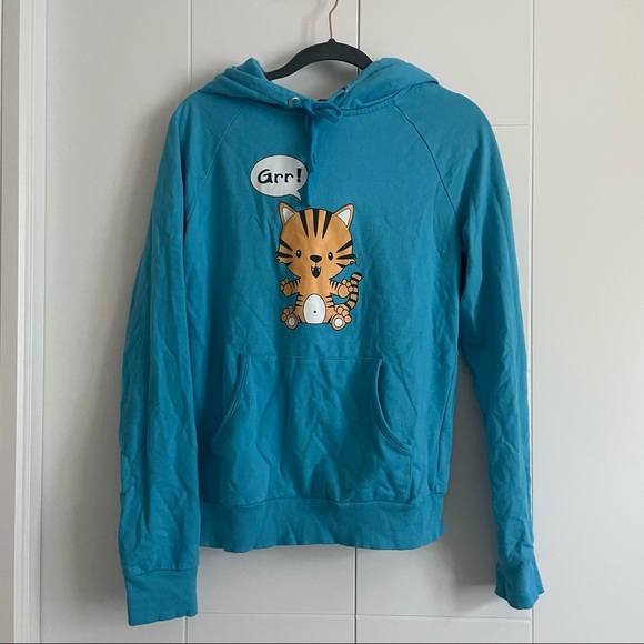 3/$25 Bluenotes Cute Graphic Hoodie - Picture 1 of 4